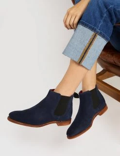 Jones Bootmaker Suede Chelsea Boots