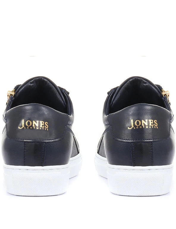 Jones Bootmaker Leather Lace Detail Trainers - Image 42