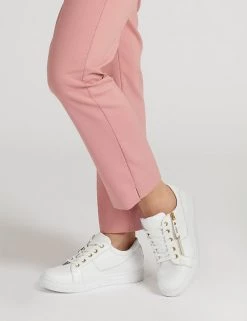 Jones Bootmaker Leather Lace Detail Trainers