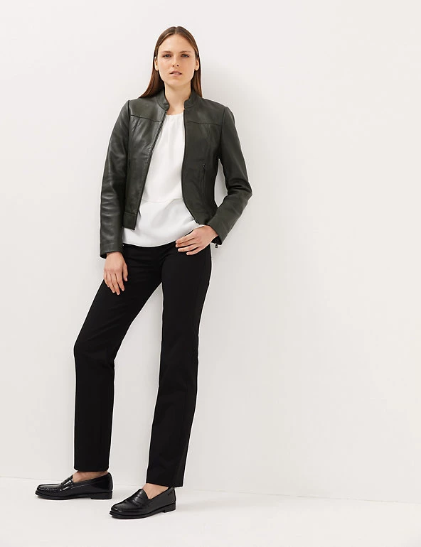 JAEGER Five Pocket Straight Leg Trousers