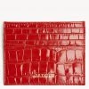 JAEGER Handbags Leather Croc Cardholder