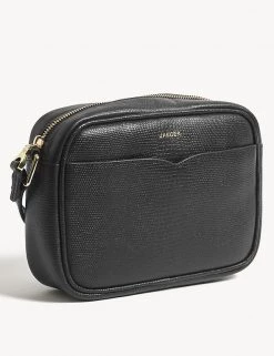 JAEGER Handbags Leather Lizard Effect Cross Body Bag