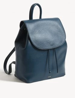 JAEGER Handbags Leather Drawstring Backpack