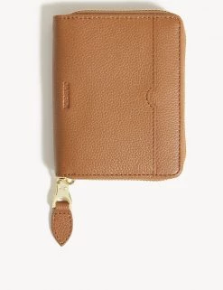 JAEGER Handbags Leather Zip Around Purse