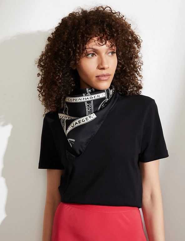 JAEGER Scarves Pure Silk Printed Scarf