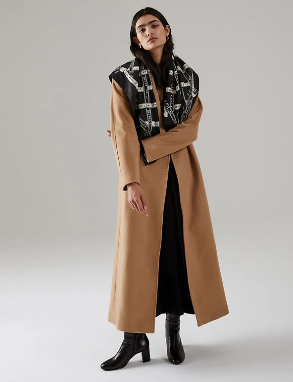 JAEGER Scarves Pure Silk Printed Scarf - Image 4